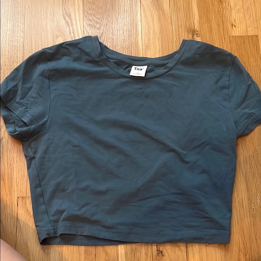 Aritzia TNA Fitted Crop Baby Tee